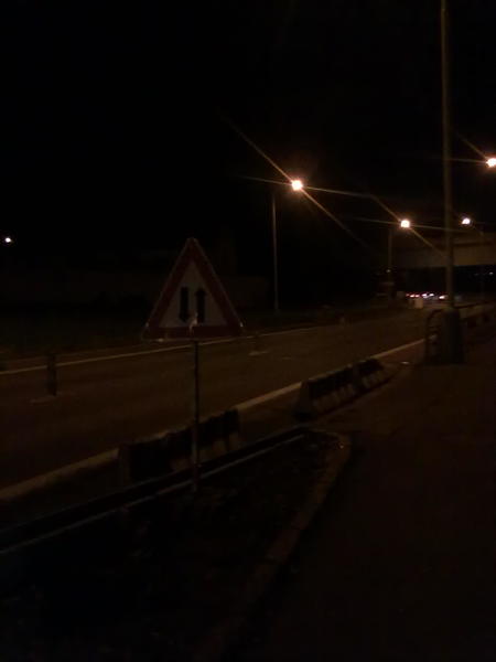 The photo for Vyřešené: Přehrazený vjezd na cyklopruh Povltavská.